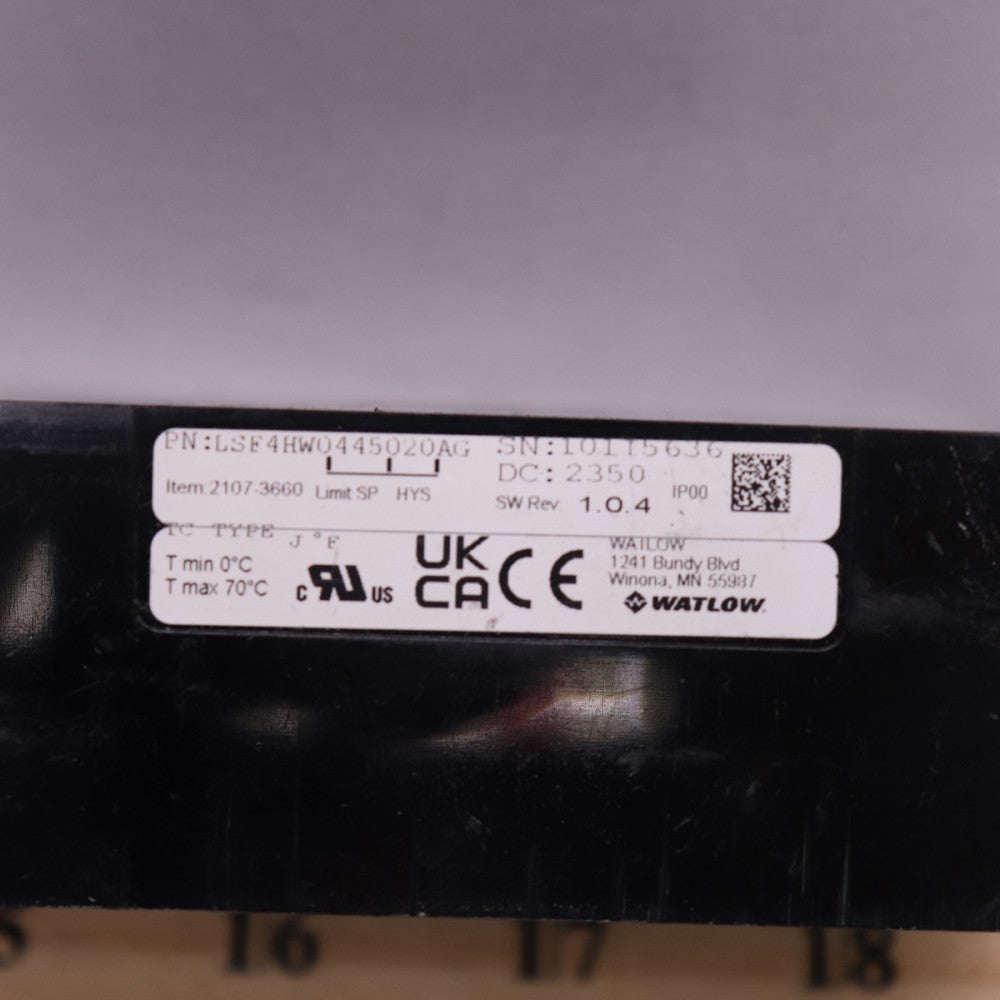 Watlow Hi Limit Control Assembly 100-240V, 445F 2107-3660