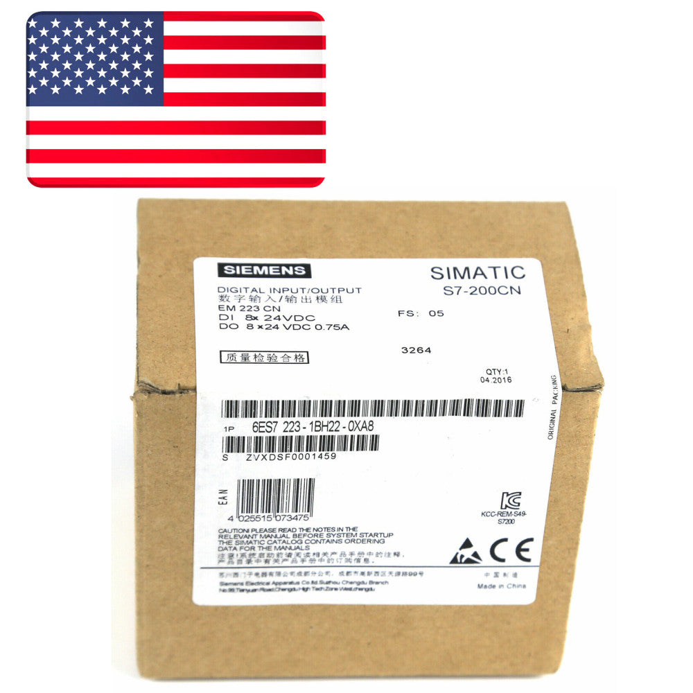 NEW SIEMENS 6ES7223-1BH22-0XA8 PLC SIMATIC S7-200 Digital I/O Module