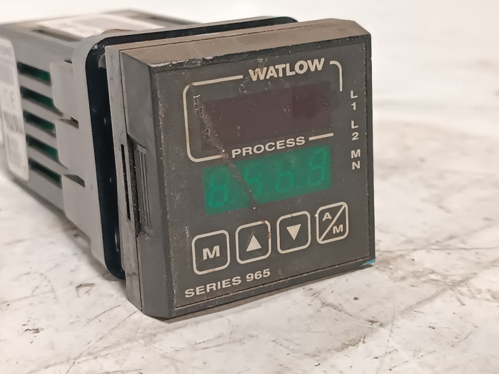 Watlow 965A-3CD0-00RG Digital Temperature Controller, 120-240VAC, Series 965