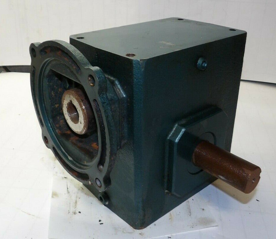NEW GROVE GEAR 2.37 HP 20:1 GEAR BOX 1750 RPM 140TC FRAME 1-1/4" SHAFT BMQ226