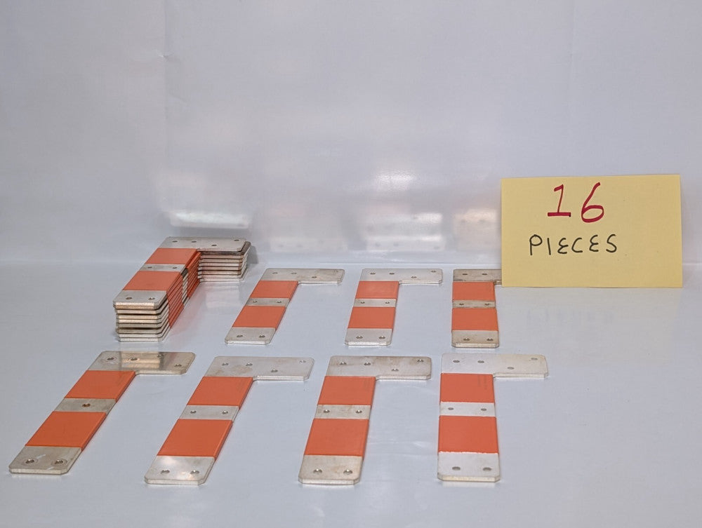 Lot of 16: Positive + Busbars, Bussbar, Bus Bar, LY-VL-5002001-FC-2004