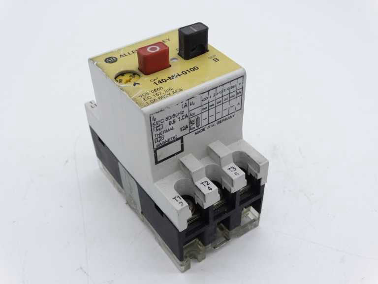 ALLEN BRADLEY 140-MN-0100 SERIES B MOTOR STARTER