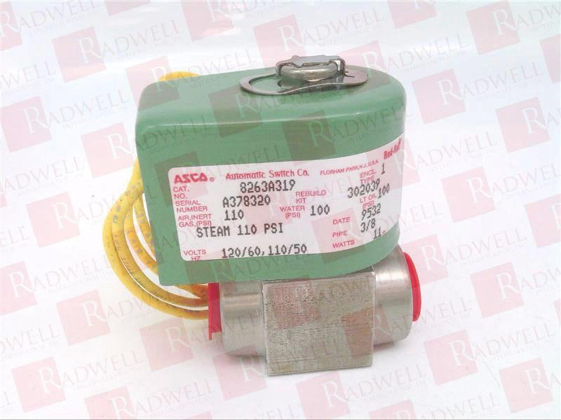 ASCO 8263-A319-120 / 8263A319120 (NEW IN BOX)