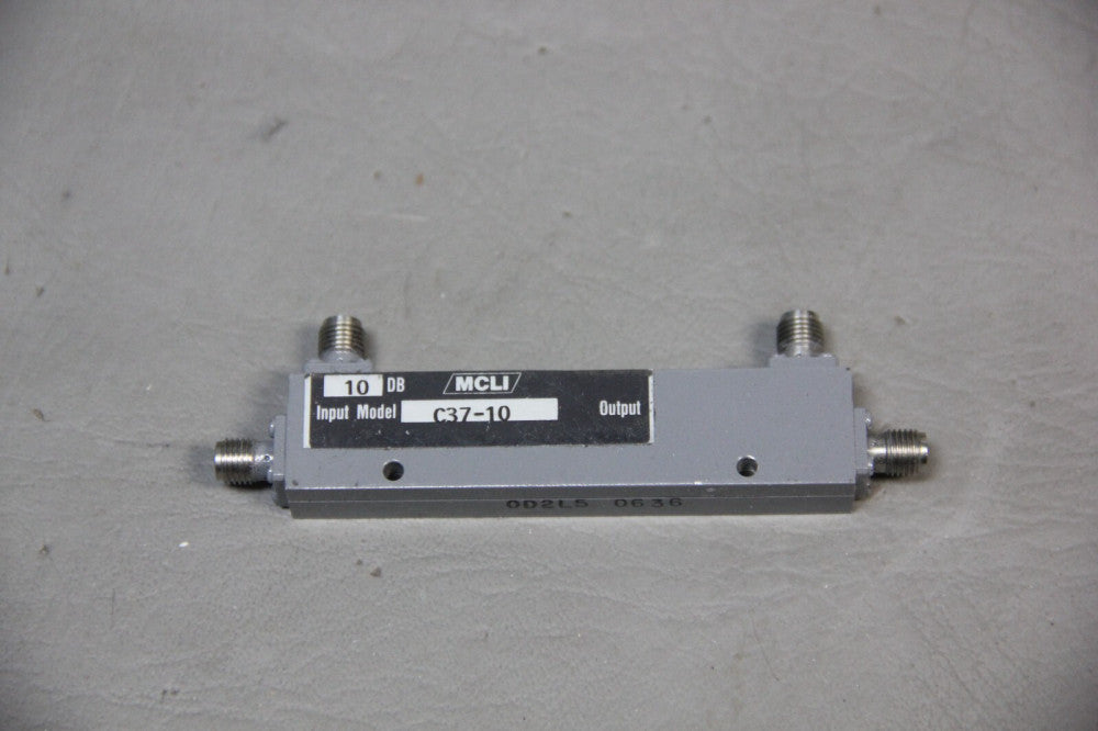 MCLI RF MICROWAVE 10dB DIRECTIONAL COUPLER C37-10