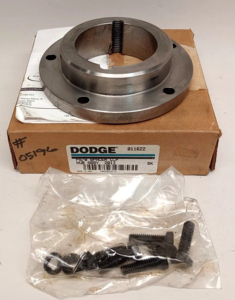 Dodge 011622 PS70 Spacer Coupling Hub Assembly 2012 Bushing