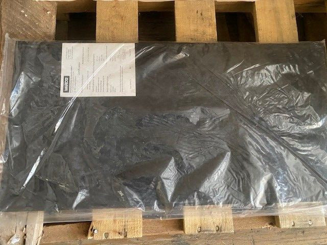 (1) Warco Biltrite 040E1442.750X12.000X24.000 Plain Back Rubber Material