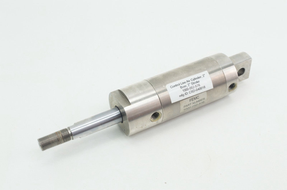 Control Line CXD-040018 Pneumatic Air Cylinder Actuator 2" Stroke 2" Bore