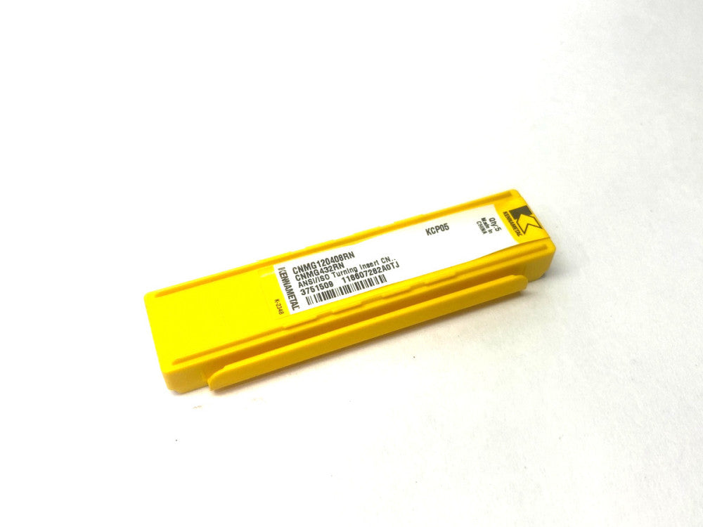Kennametal 3751509 Kenloc™ CNMG Insert Negative RN CNMG120408RN PKG OF 10