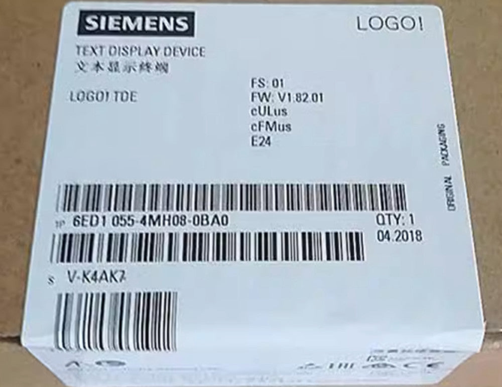 One Brand New Siemens 6ED1055-4MH08-0BA0 6ED1 055-4MH08-0BA0