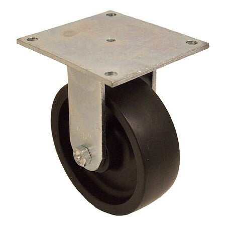 Zoro Select P21r-Pb060r-15 Plate Caster,700 Lb. Load Rating