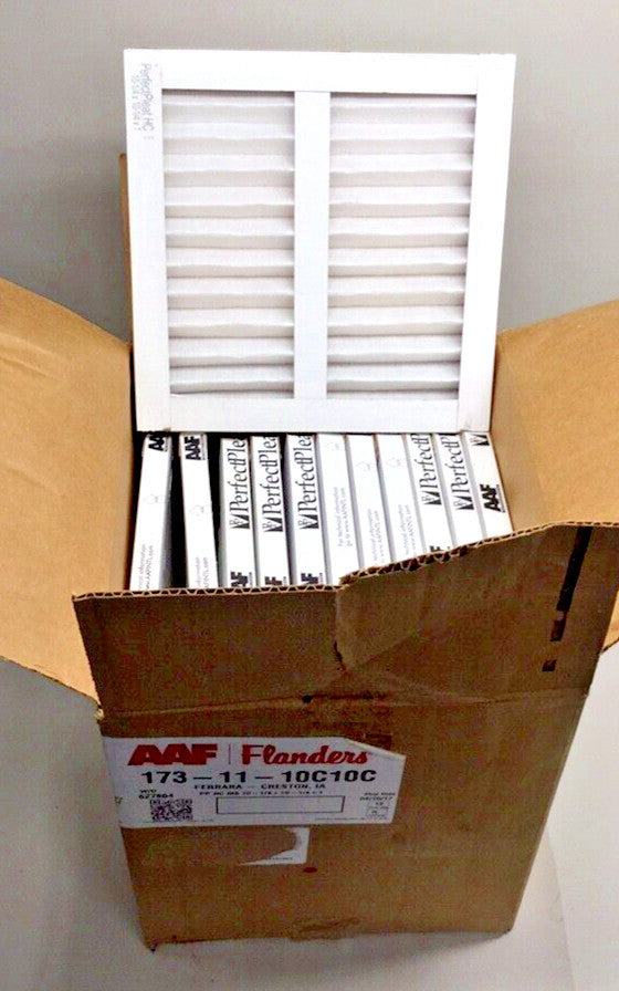 AAF 173-11-10C10C Used Filter PP-HC-M8 Flanders 10-1/4 x 10-1/4 x 1 (Pack of 12)