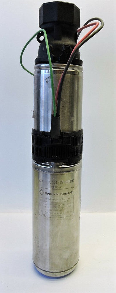 Franklin Electric PSC 3W 1/3HP .25KW Submersible Motor 4.8 AMP RPM 3450