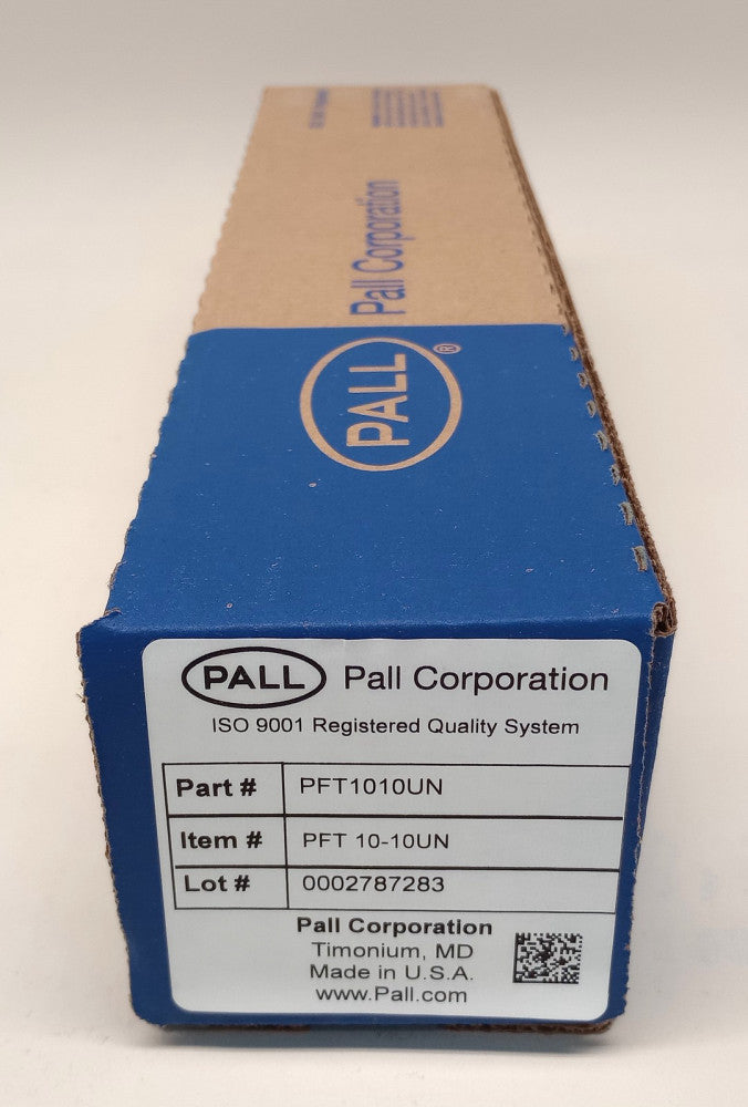 Pall PFT1010UN Filter Cartridge PFT 10-10UN 9-7/8" OAL 2-1/2" OD