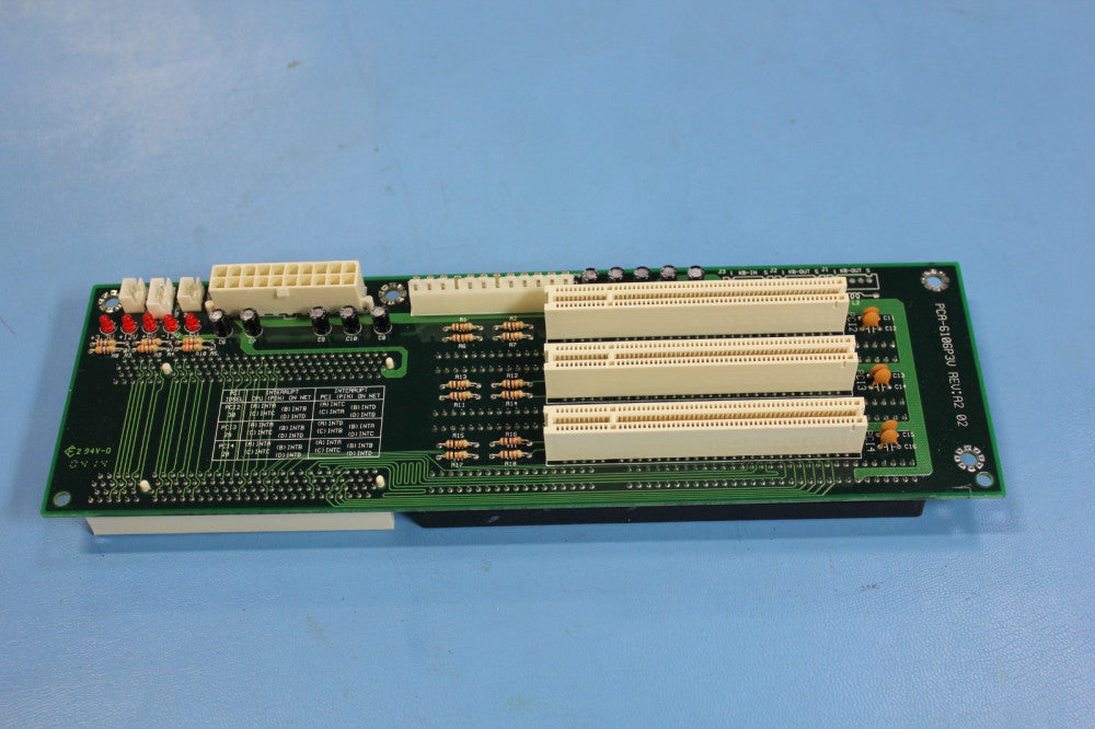 Advantech 6-slot 2U 1 ISA/ 3PCI /2 PICMG Backplane PCA-6106P3V REVA2 02 