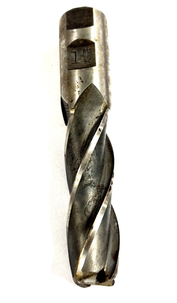 CORNER RADIUS 0.9" END MILL 3-C 4 FLUTE  5-3/8" OAL, 3" LOC, RH, STEEL