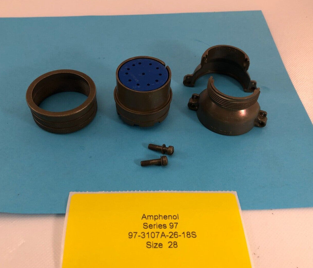 Amphenol Series 97 97-3107A-26-18S Size 28 - Fast Ship