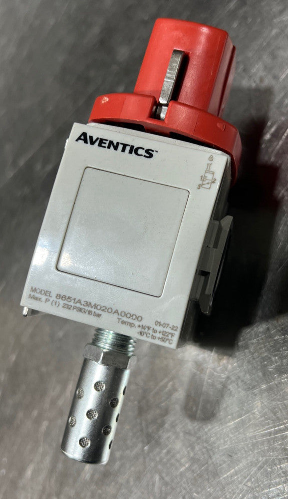 Aventics 8651A3M020A0000 Pneumatic Shut-Off Valve Nos Surplus No Original Box