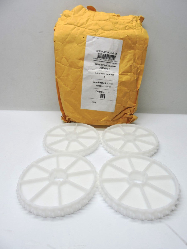 Lot of 4 - Intralox S1100 6.1" (32T) 1-1/4" Round Bore NEW