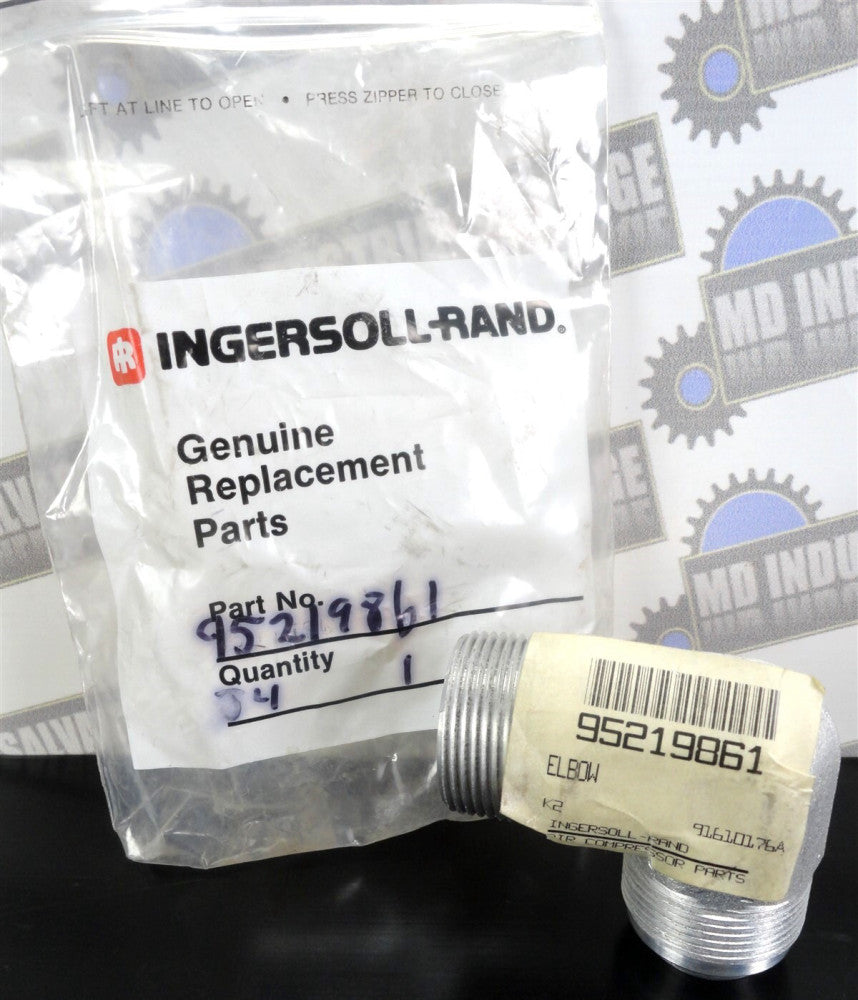 INGERSOLL-RAND - 95219861 Elbow - Genuine Ingersoll-Rand Compressor Parts (NEW)