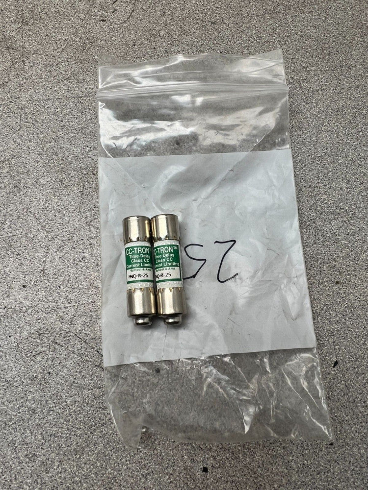 LOT OF 2 NEW NO BOX CC-TRON FUSE FNQ-R-25