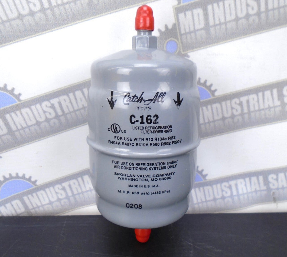 SPORLAN Catch-All - C-162 - 407G - REFRIGERANT FILTER DRIER - 1/4 Flair 