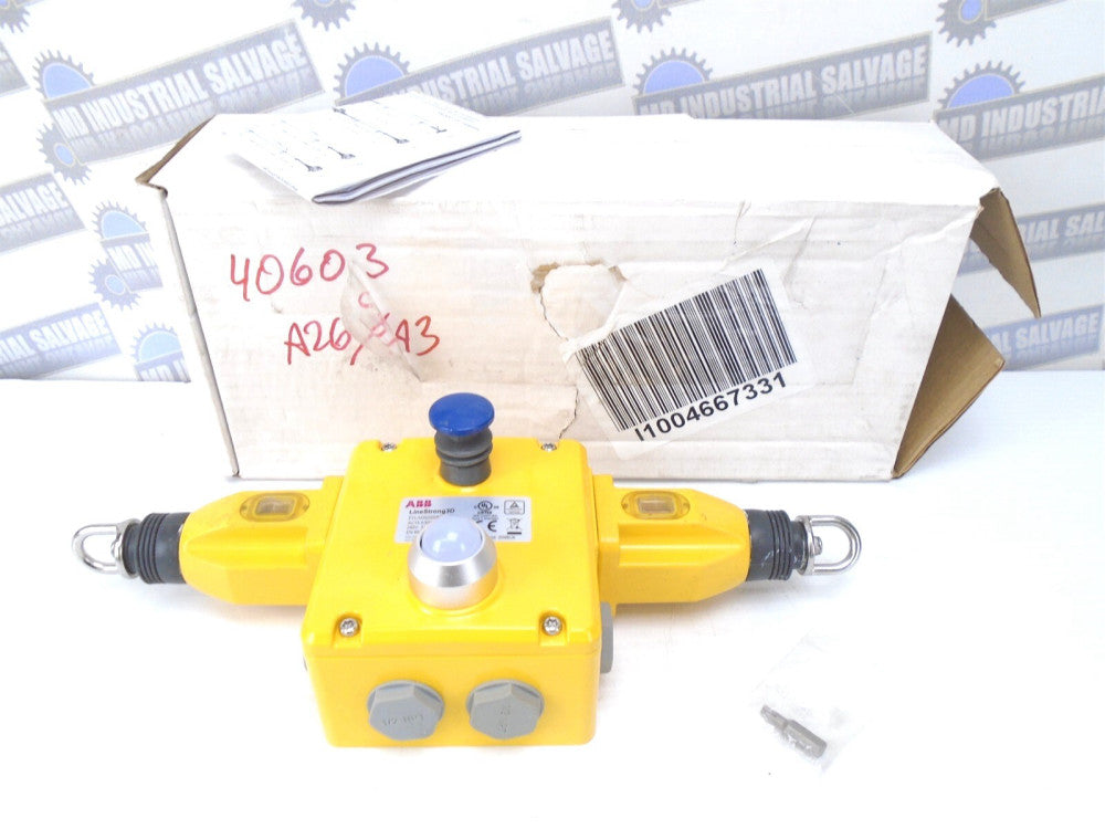ABB - 2TLA050204R1233 - LineStrong3D CABLE PULL SWITCH 4NO/2NC 120V LED 240V 3A 