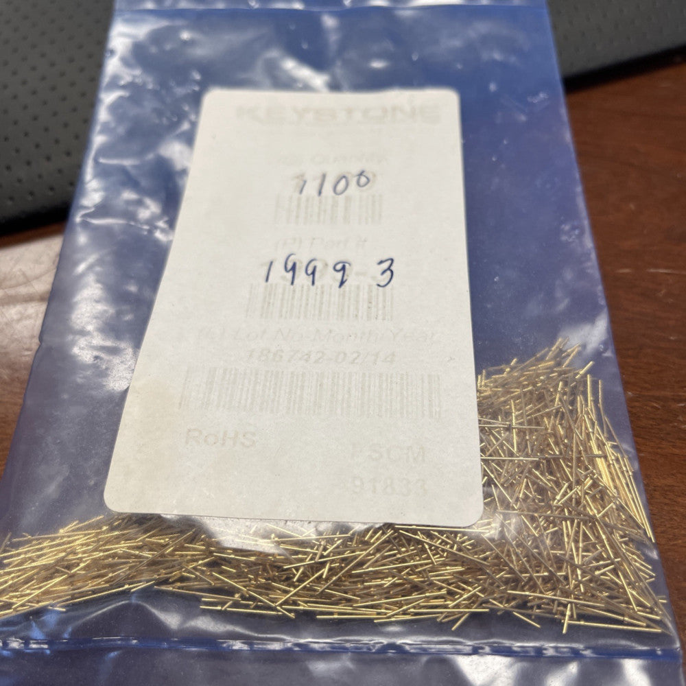 (1100 PC LOT) KEYSTONE 19993 INDUSTRIAL PINS *FREE SHIPPING*