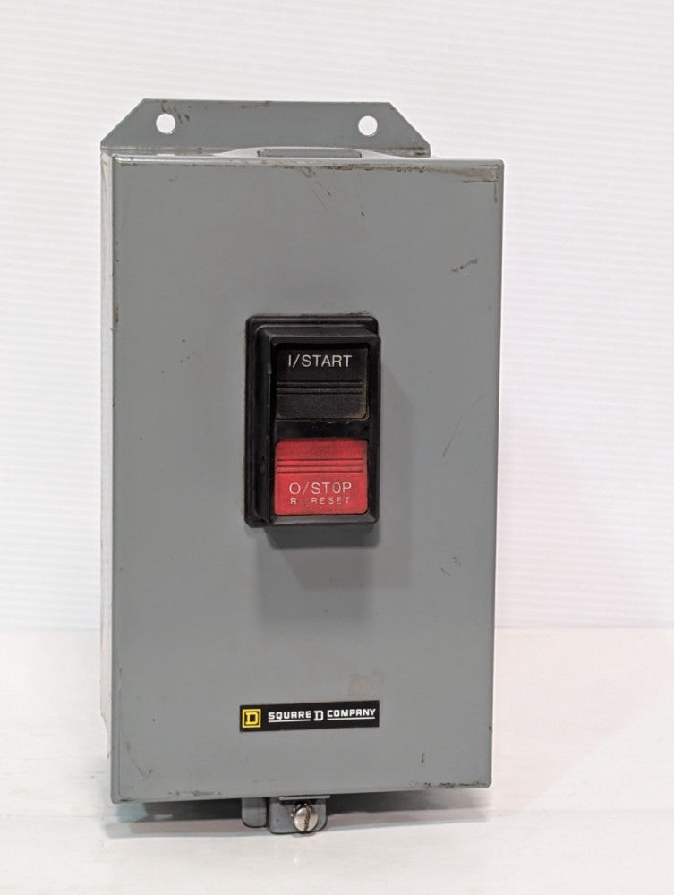 Square D NEMA M-O Class 2510 Type MBO2 Series O 3 Phase Motor Starter, Enclosure