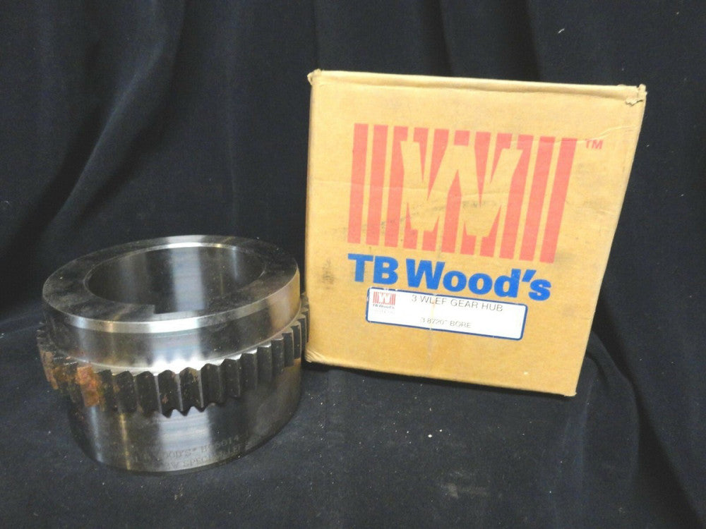 New - TB WOODS - 3 WLEF GEAR HUB 3.8720" BORE - PN 80174 - New in ORIGINAL BOX