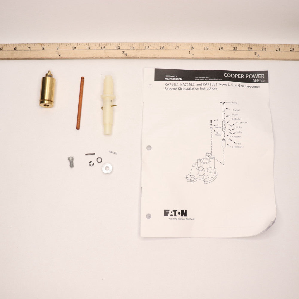 Eaton Sequence Selector Hardware Kit and Instruction Manual KA715L1 - Incomplete