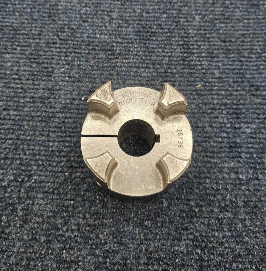 Guardian 28/38 1-1/4", 5/32" key-way Jaw Motor Coupling
