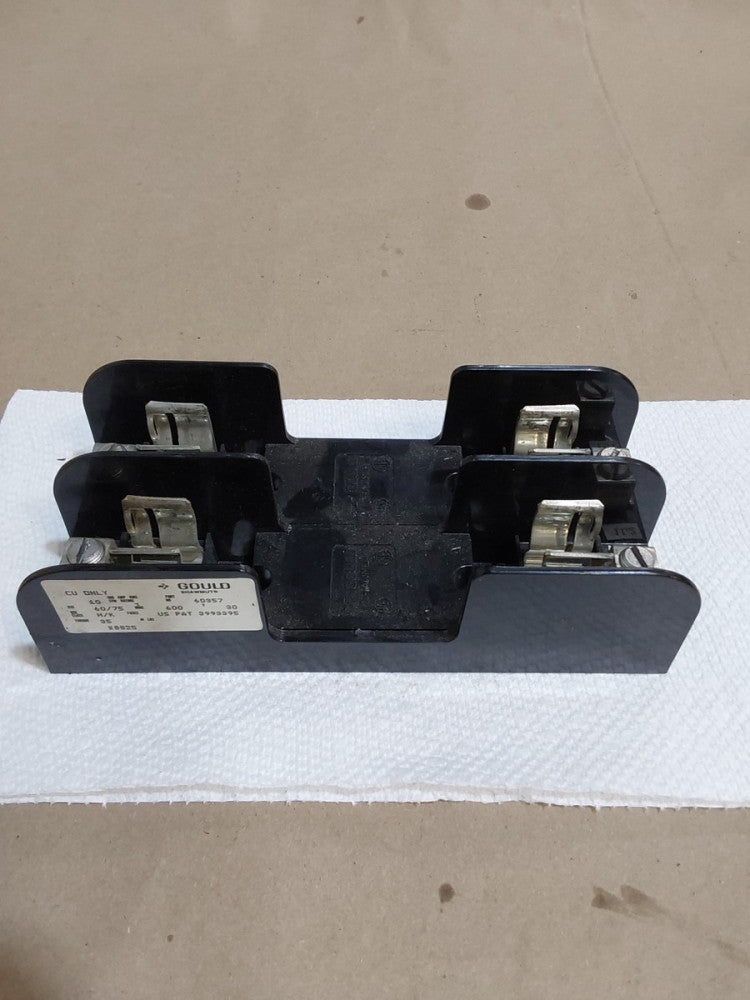 Ferraz Shawmut Gould 60357 2 Pole Fuse Holder 600 V 30 Amp  
