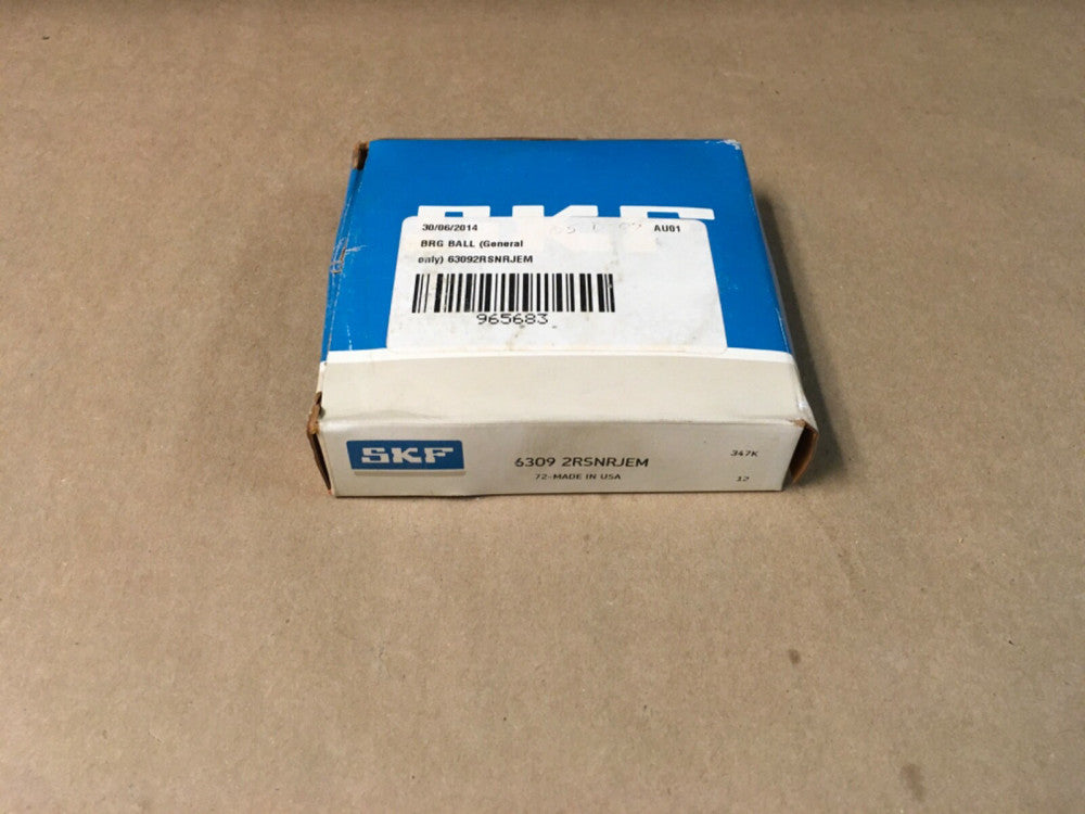 SKF 6309 2RSNRJEM , Deep Groove Ball Bearing  (KB)