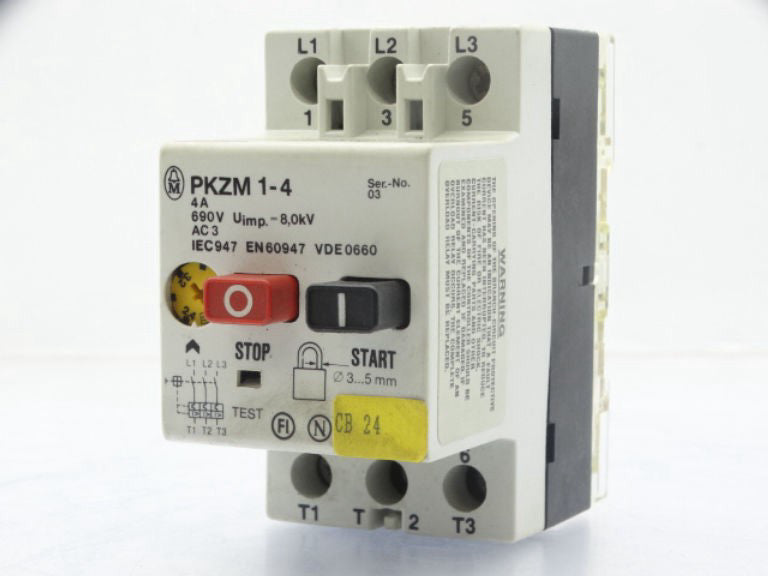 EATON CORPORATION PKZM1-4 Motor Starter - Used