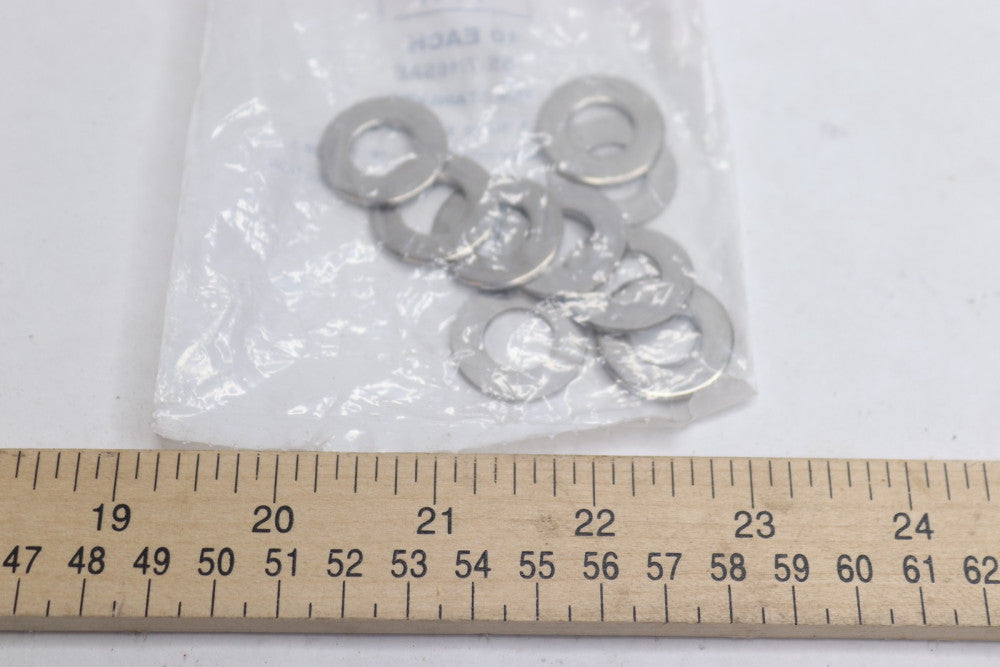 (10-Pk) Stainless Steel Washers 7/16"