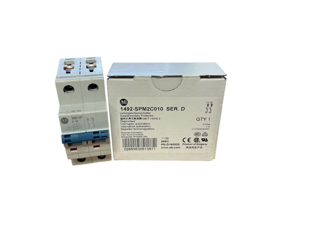 ALLEN-BRADLEY 1492-SPM2C010 Allen-Bradley 1492-SPM2C010 MCB Supplementary