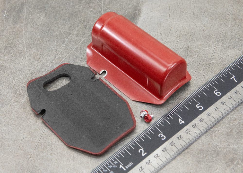 Leeson Electric Motor Start Run Capacitor Cover w/ Gasket