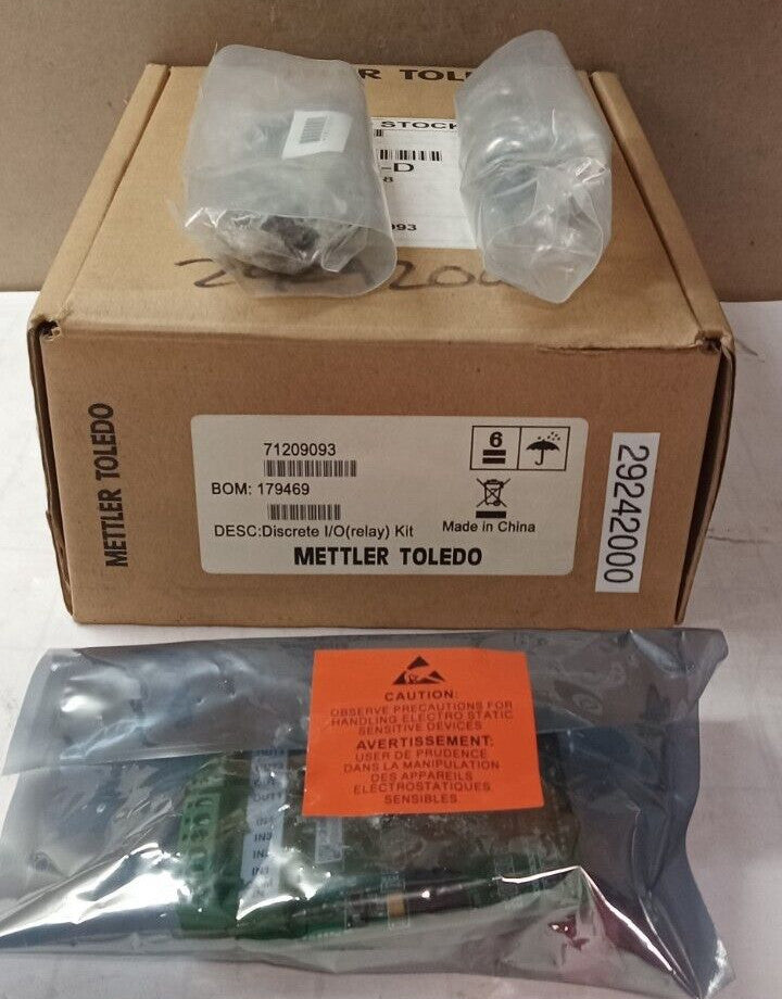 NEW METTLER TOLEDO 71209093 DISCREET I/O CONTROL RELAY KIT