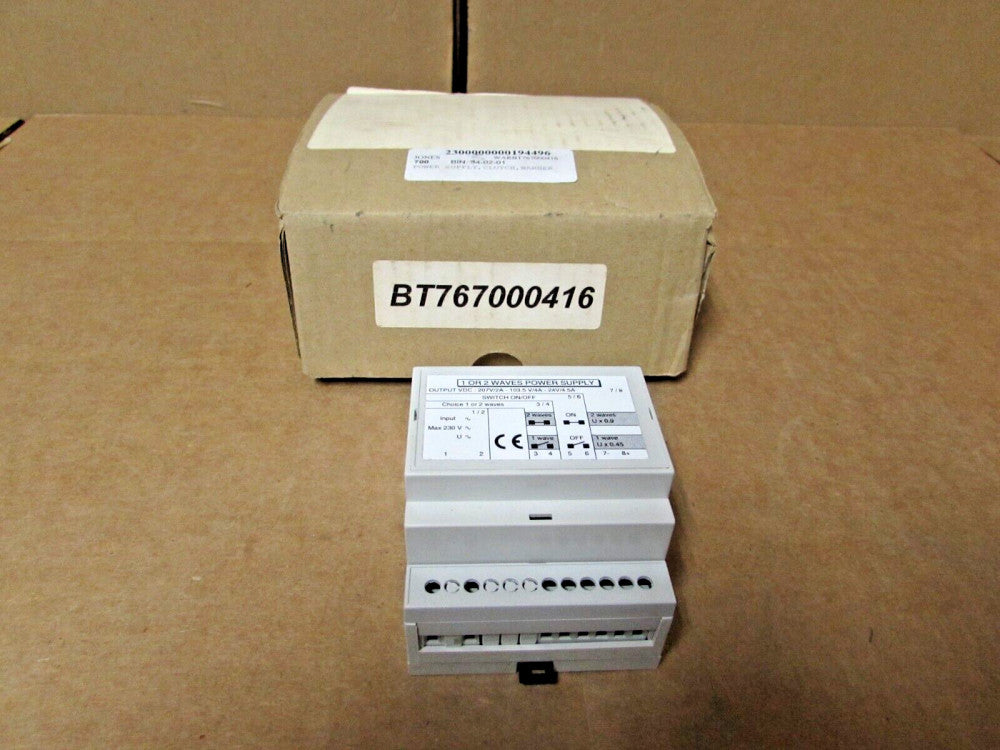WARNER ELECTRIC, BT767000416, 1 OR 2 WAVES POWER SUPPLY, NOS! MAKE OFFER!!