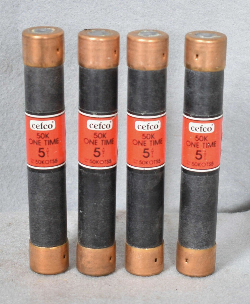 4 Count Cefco 50k One Time Use Fuses