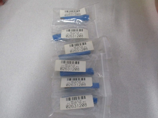(383-0026) 5/16" x 5/16″ Square Shoulder Turning Single Point Tool Bit - Qty 6
