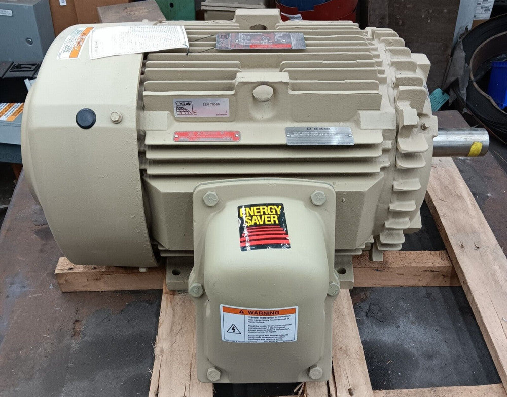 NEW GE 40 HP HAZARDOUS LOCATION MOTOR 230/460V 3-PHASE 1775 RPM 324T FRAME
