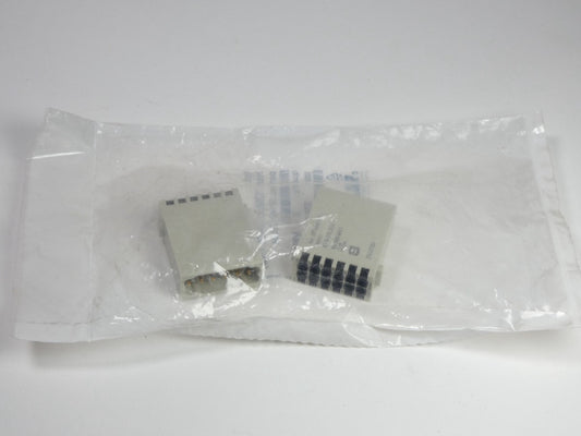 *Lot of 2* Harting 09140122634 Han DD Male Quick-Lock Module Connector Plug 2...