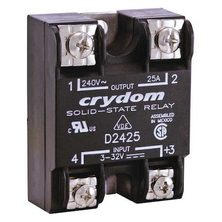 Crydom D2475 Solid State Relay,3 To 32Vdc,75A