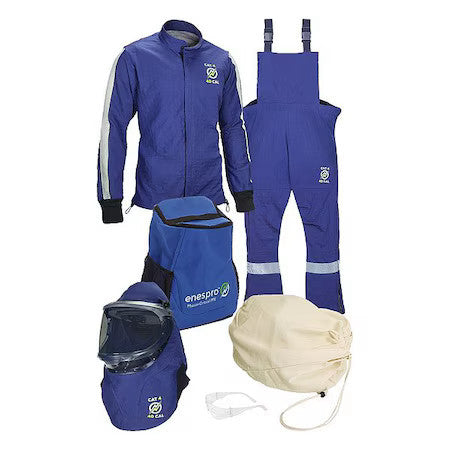 National Safety Apparel Arc40kitng-2X Arc Flash Clothing Kit,Navy,2X