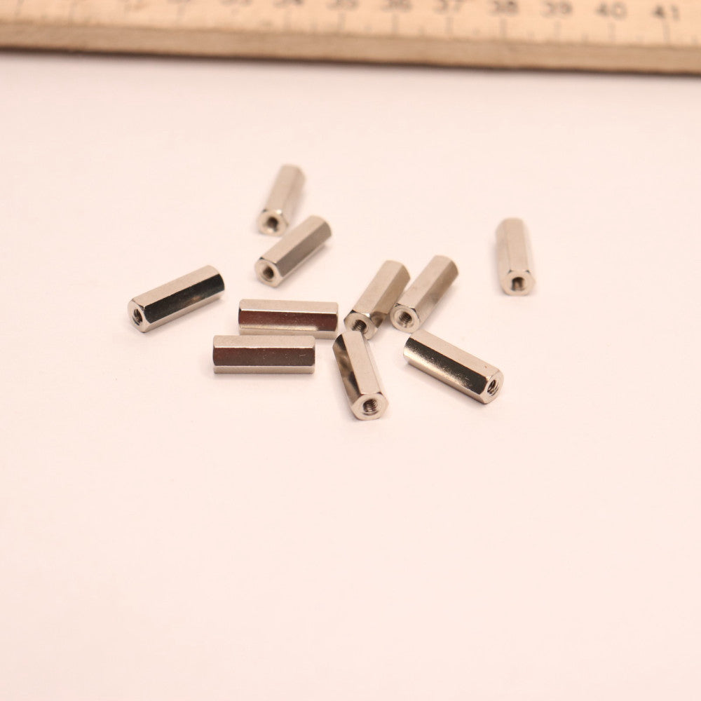 (10-Pk) Hardware Specialty Co. Female To Female Standoff Spacer Brass