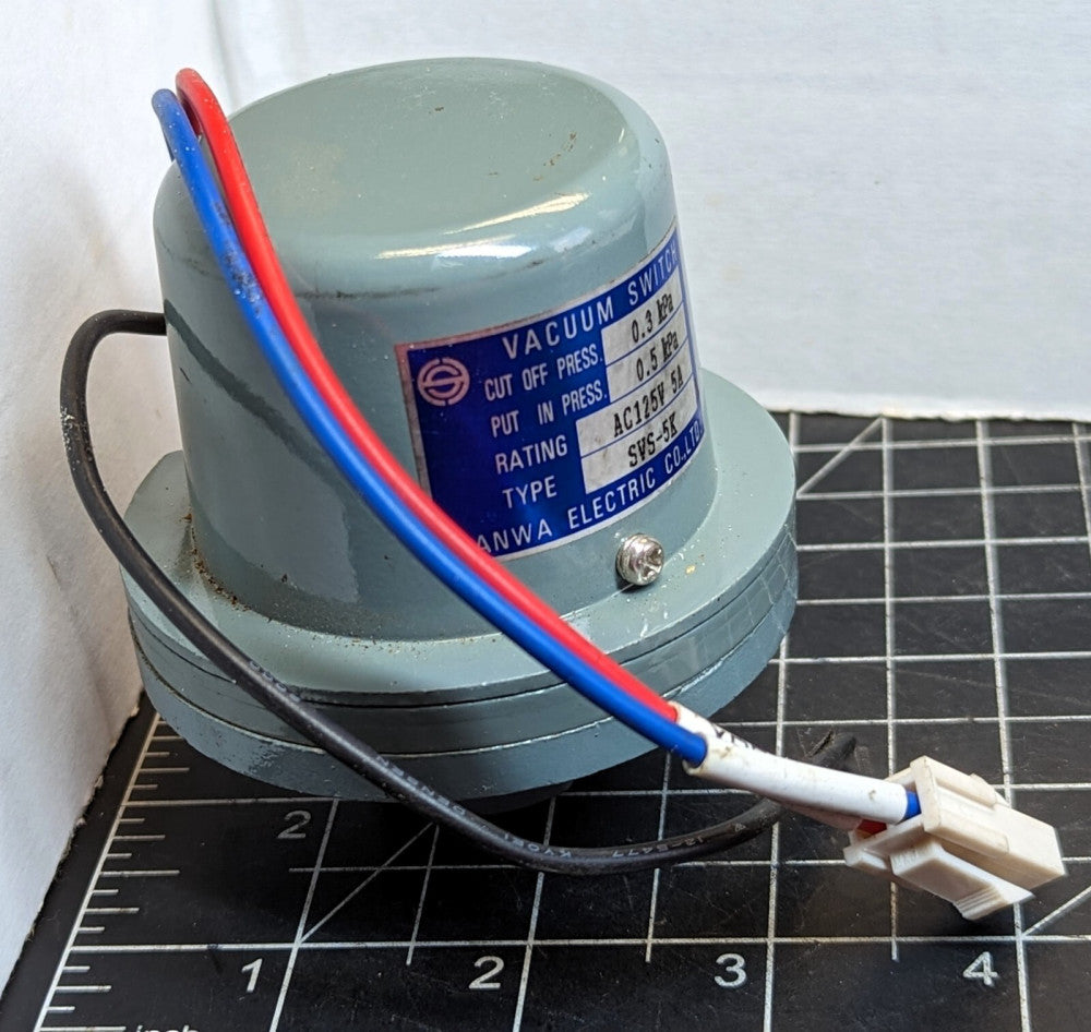 Sanwa Denki Electric Vacuum Pressure Switch SVS-5K 