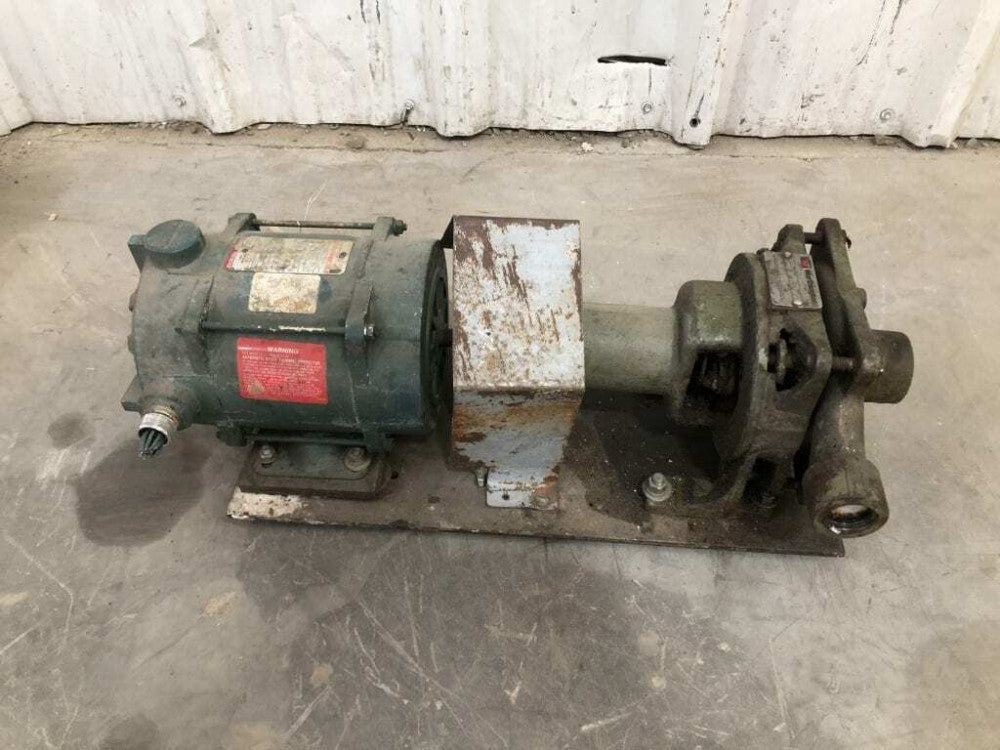 Worthington D511 CI Centrifugal End Suction Pump 1.25" X 1" X 4" 75PSI 100°F