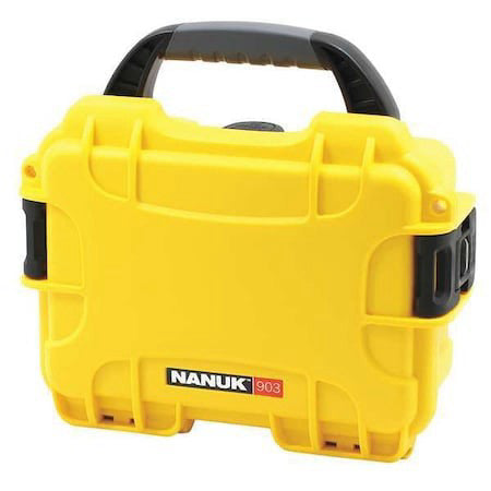 Nanuk Cases 903S-000Yl-0A0 Yellow Protective Case, 9.1"L X 6.8"W X 3.8"D