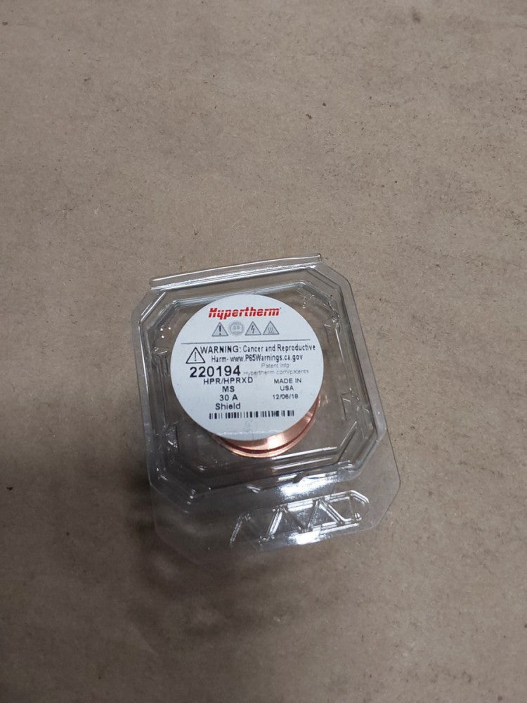 Hypertherm 220194 HPR/HPRXD 30Amp MS Shield...E22